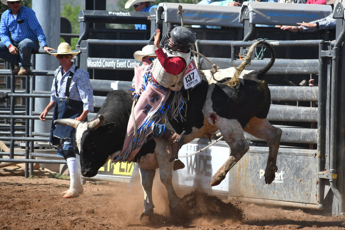 Juab Rodeo Cedar Valley’s Joey Dansie starts strong at high school rodeo finals ...